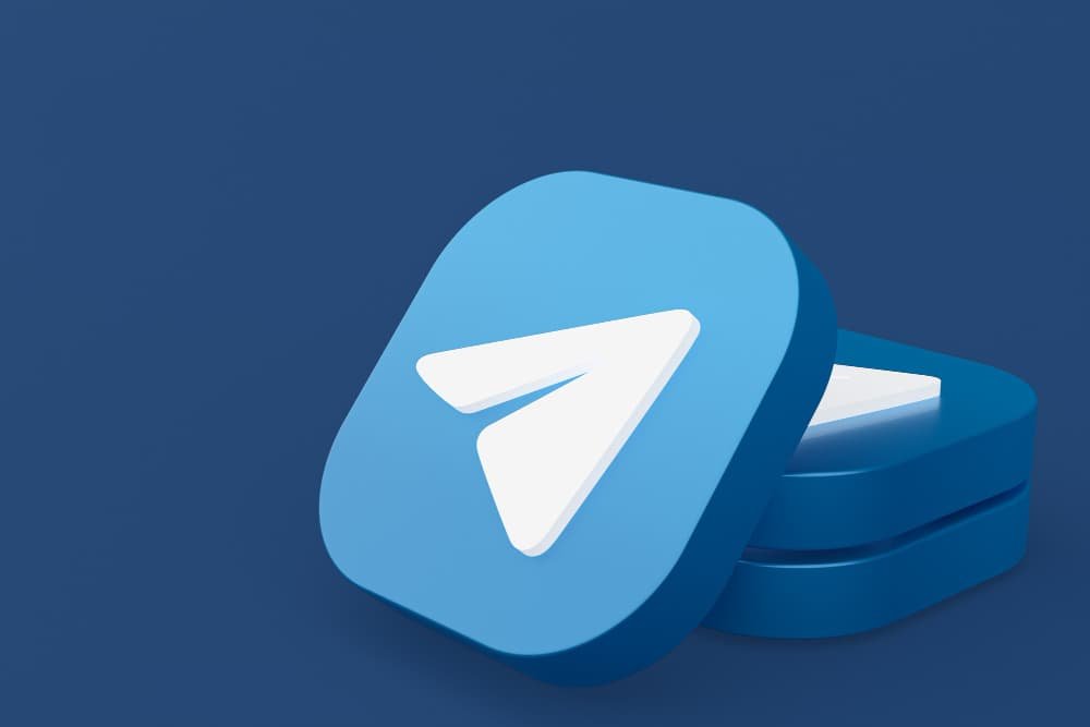 Icône medias sociaux de Telegram