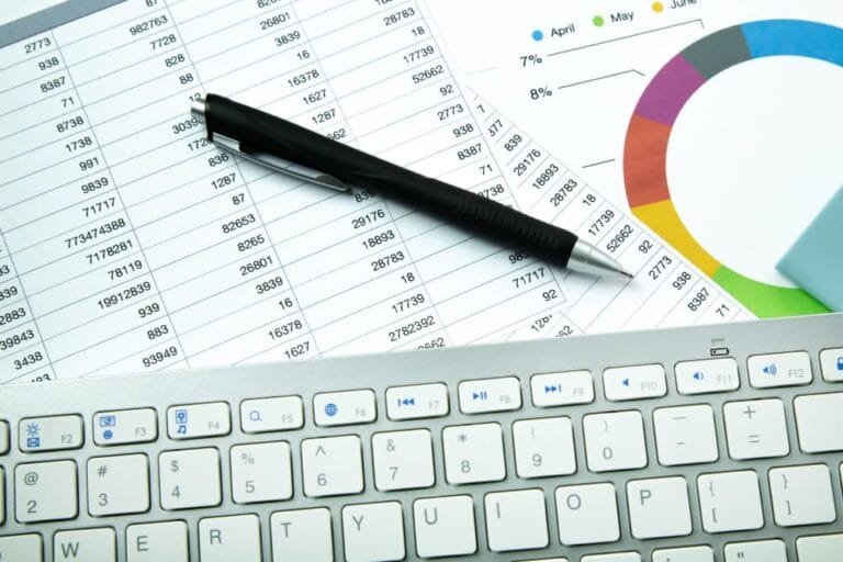 La table de travail pour le contenu métier