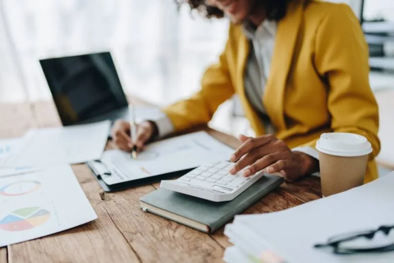 Visuel professionnaliser comptable assistant